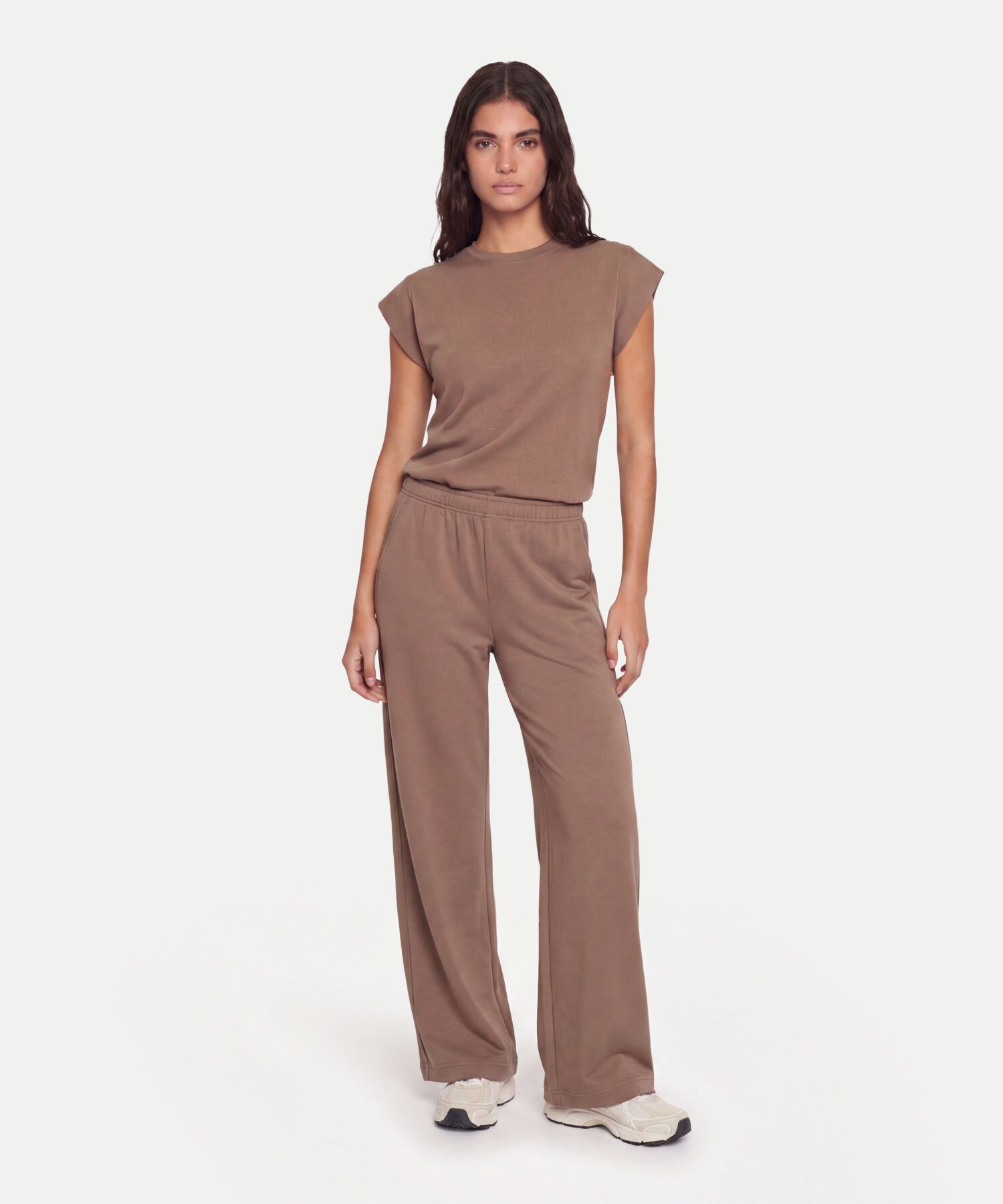 Camiseta Para Mujer Cafe