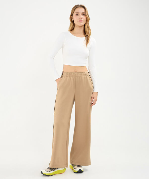 Pantalon Para Mujer Cafe image number null