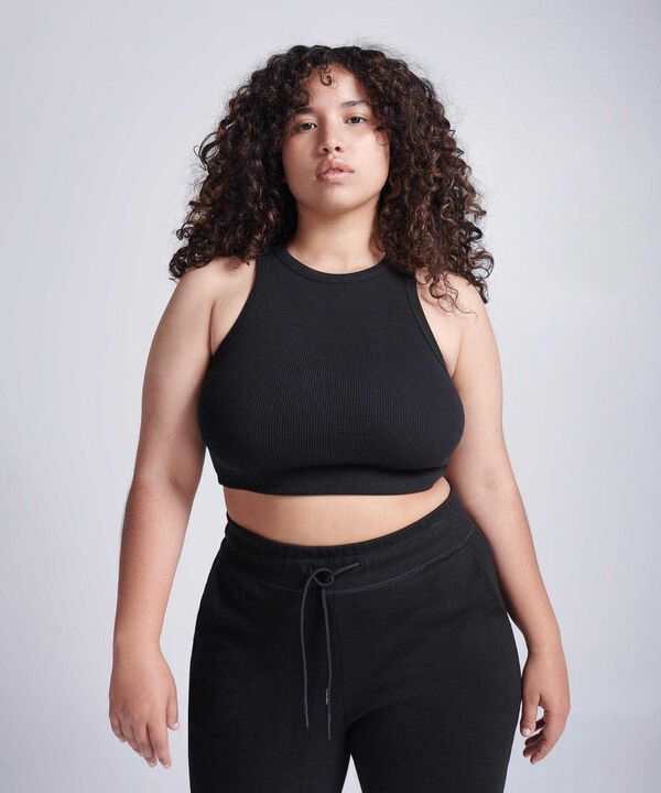 Camiseta Para Mujer Negro