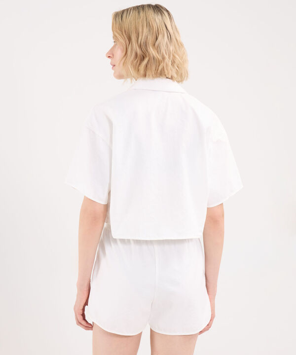 Camisa Para Mujer Marfil