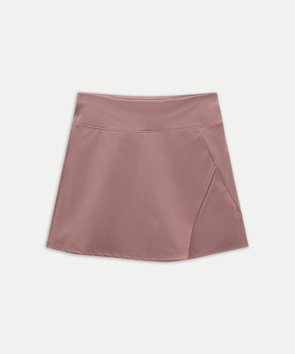 Falda Para Mujer Cafe image number null