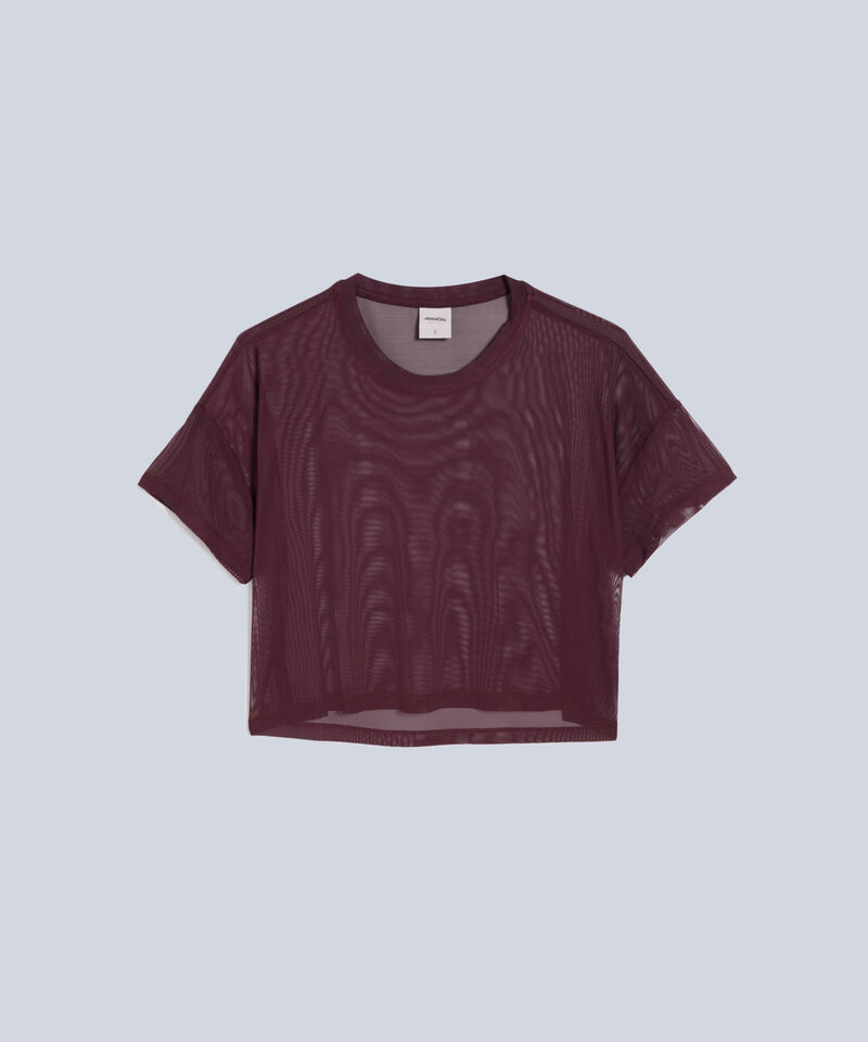 Camiseta Para Mujer Morado