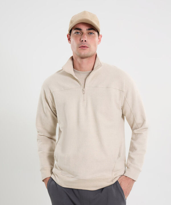Buzo Para Hombre Beige image number null