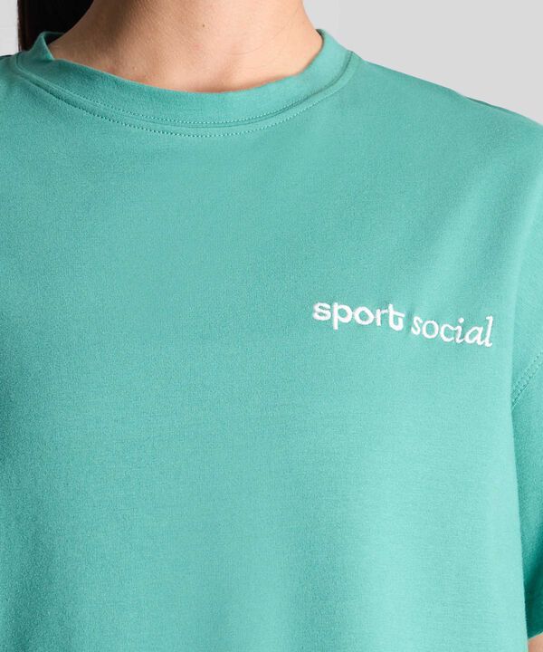 Camiseta Para Mujer Verde image number null