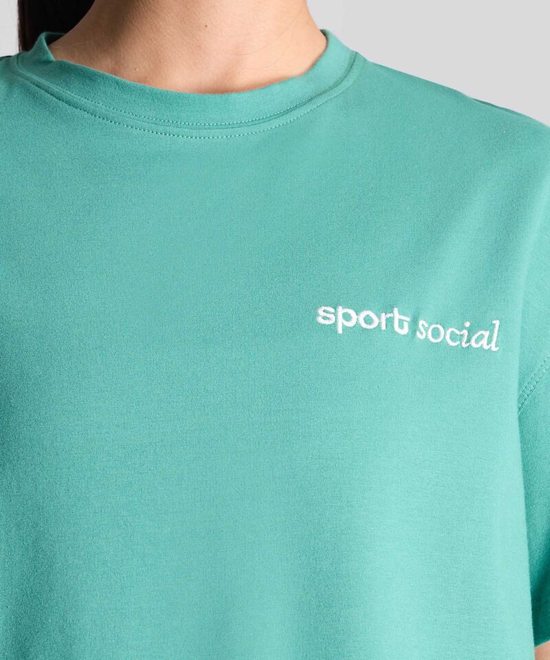 Camiseta Para Mujer Verde