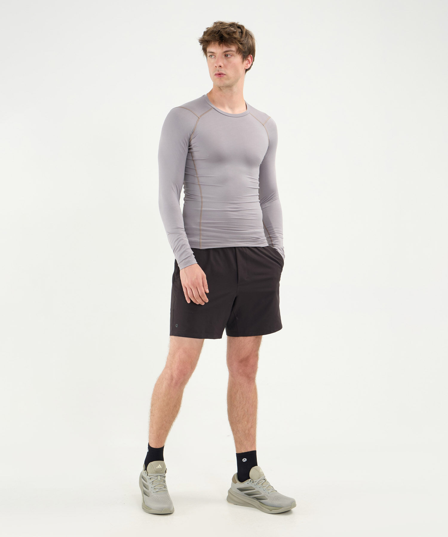 Camiseta Para Hombre Gris