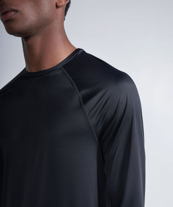Camiseta Para Hombre Negro