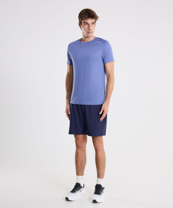 Camiseta Para Hombre AzulMedio