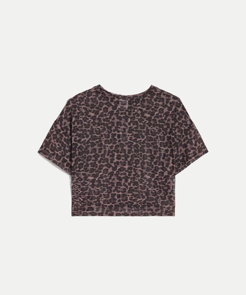 Camiseta Para Mujer CafeOscuro