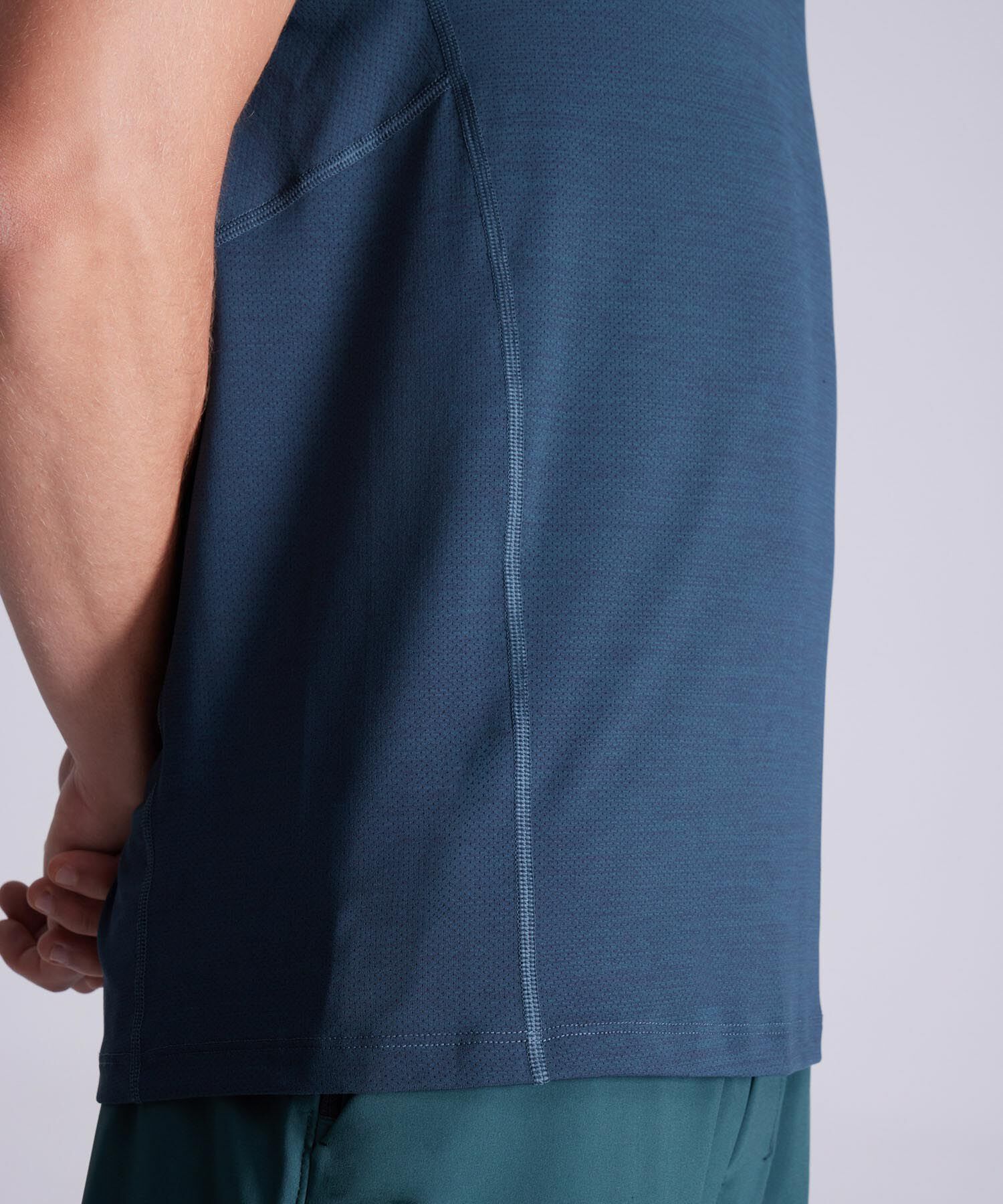 Camiseta Para Hombre VerdeOscuro
