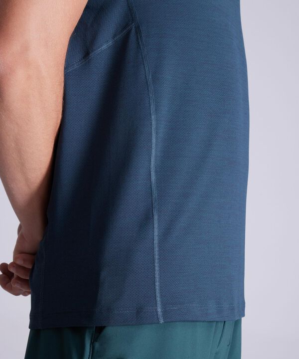 Camiseta Para Hombre VerdeOscuro