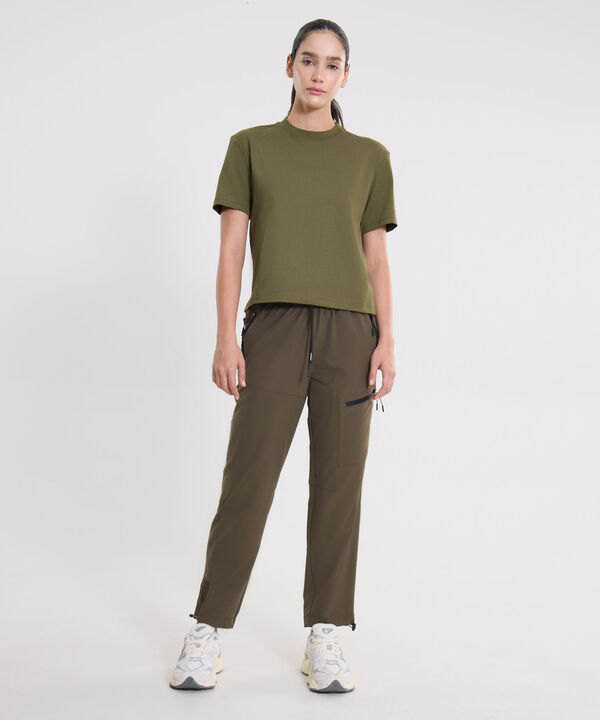 Camiseta Para Mujer VerdeOliva