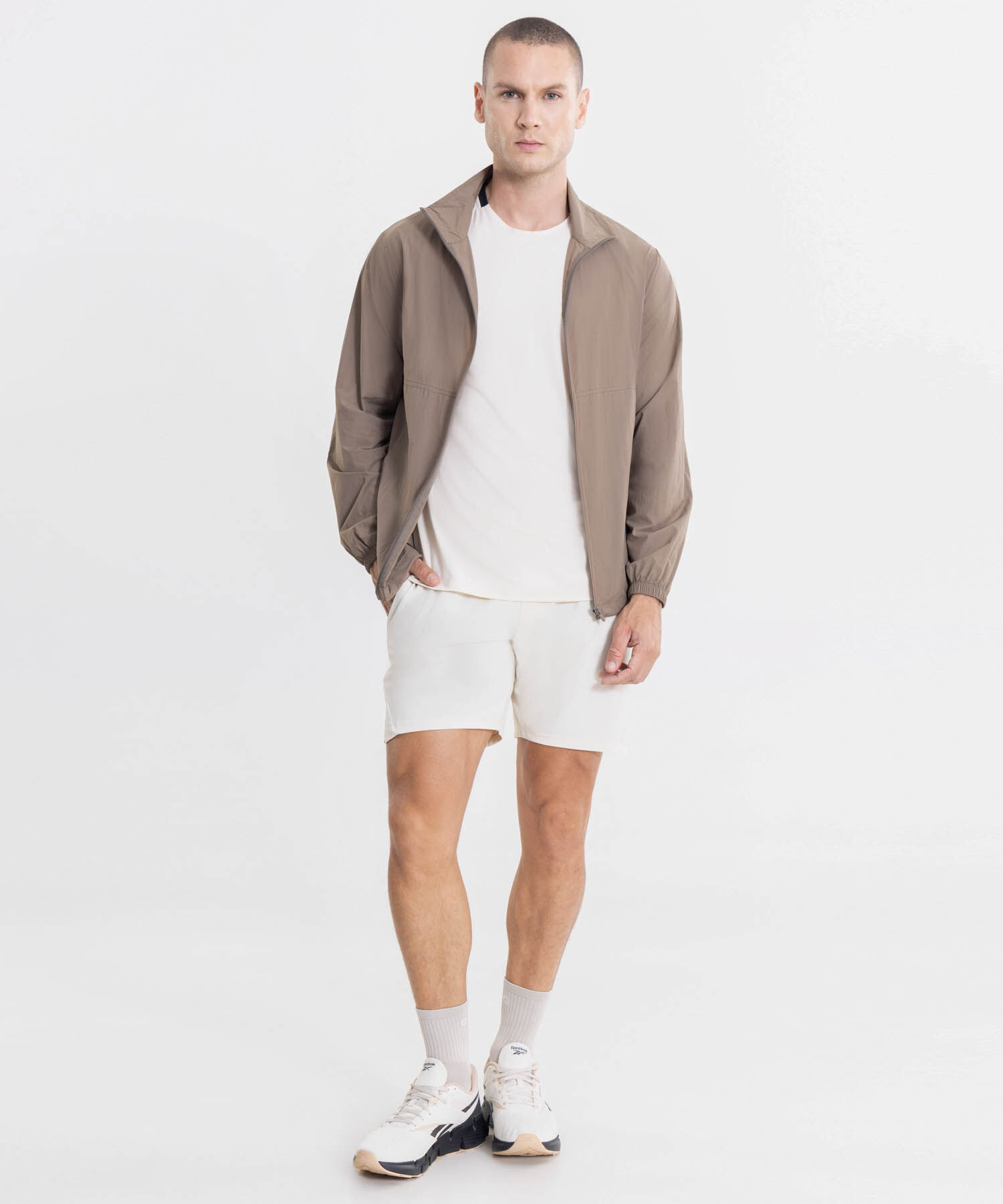 Camiseta Para Hombre Crema