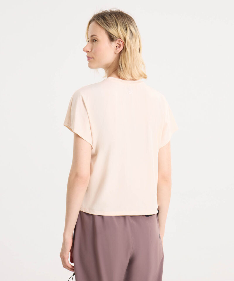 Camiseta Para Mujer Crema