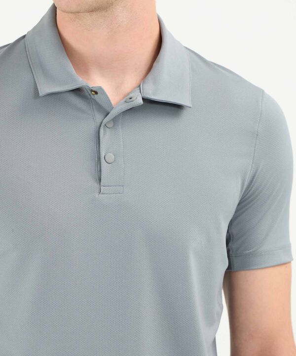 Polo Para Hombre Gris image number null