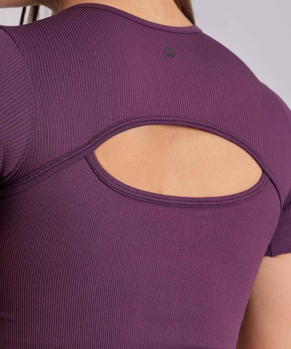 Camiseta Para Mujer Morado