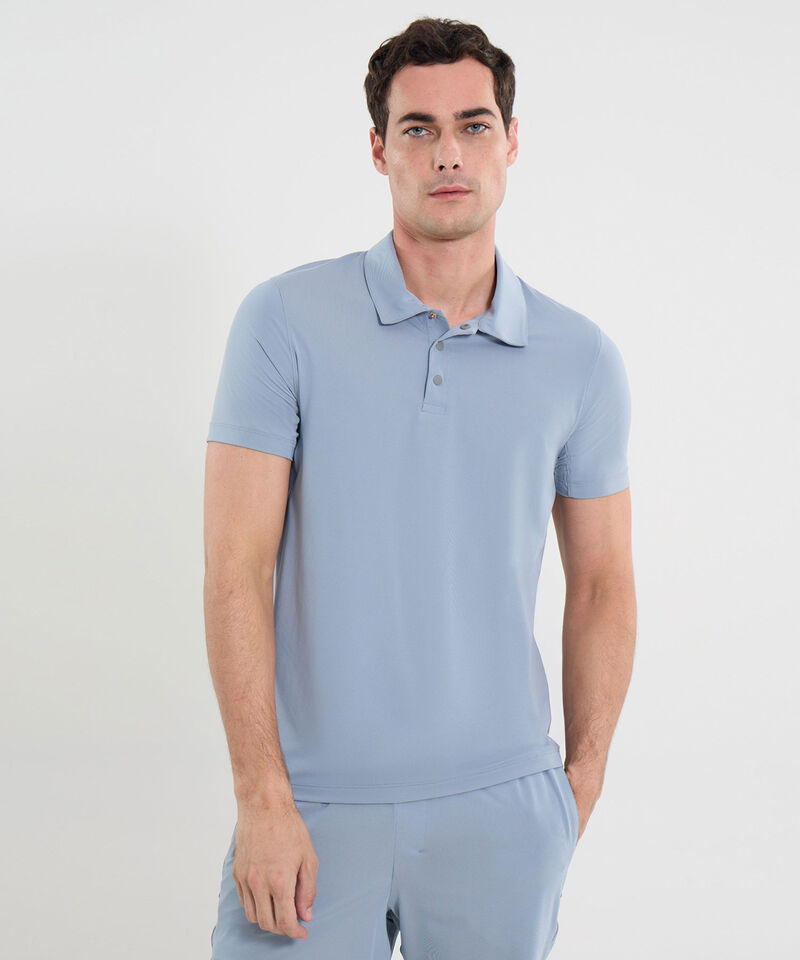 Polo Para Hombre GrisClaro