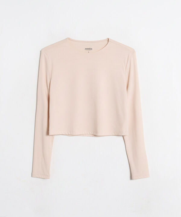 Camiseta Para Mujer Beige image number null