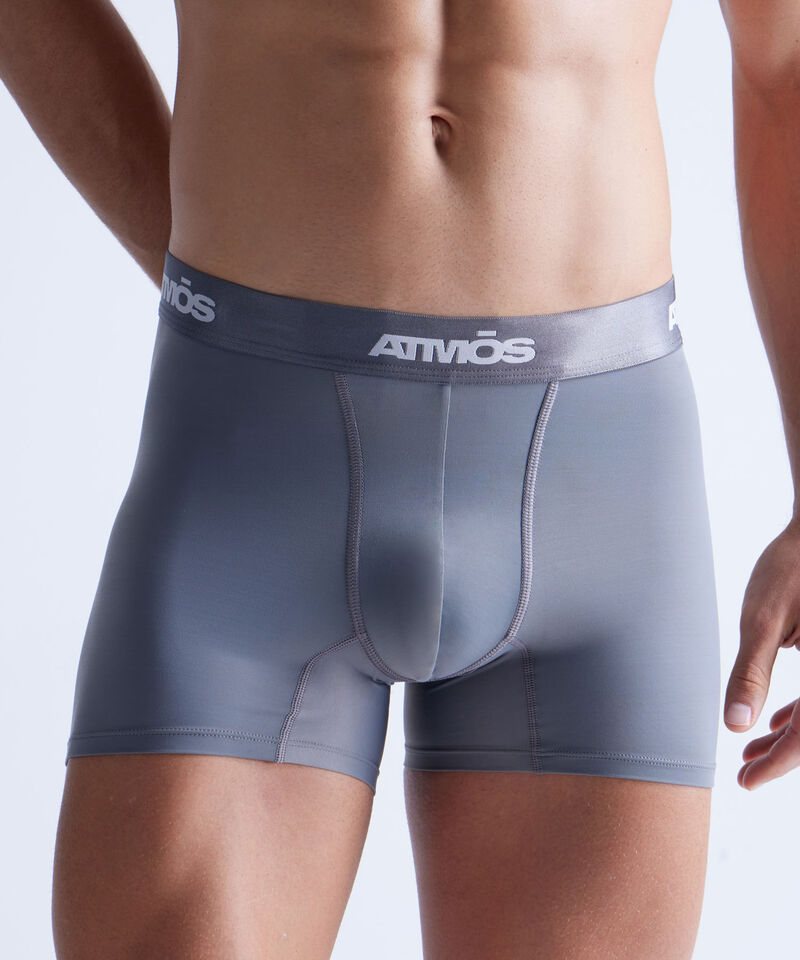 Boxer Para Hombre Gris