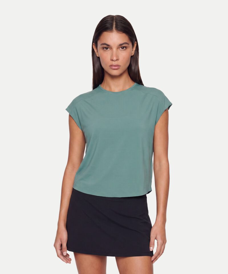 Camiseta Para Mujer Verde
