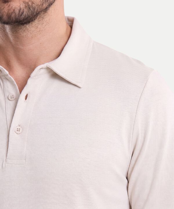 Polo Para Hombre Beige