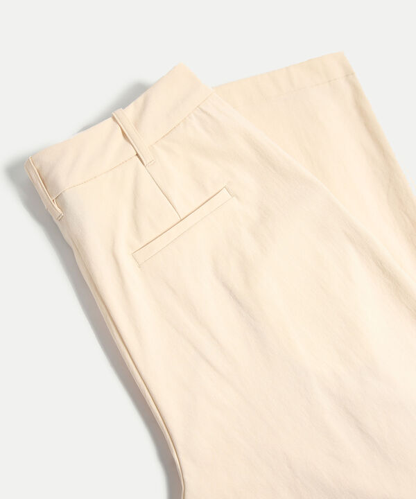 Pantalon Para Mujer Crema image number null
