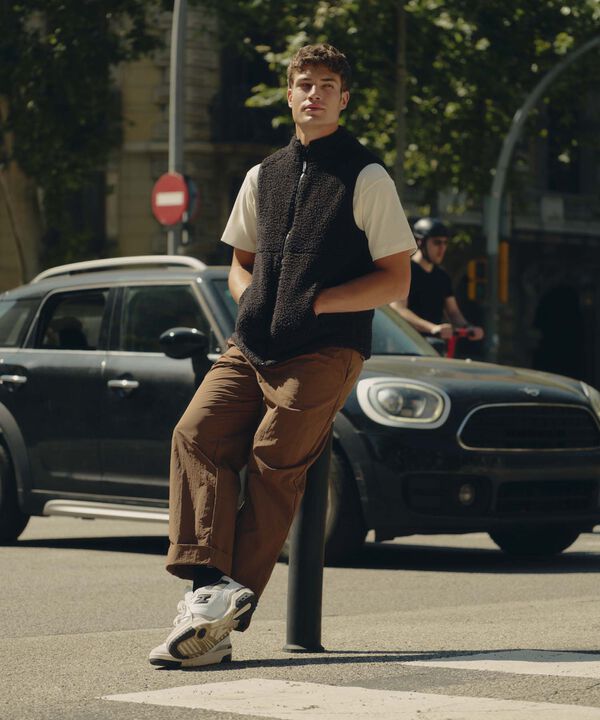 Pantalon Para Hombre Cafe image number null