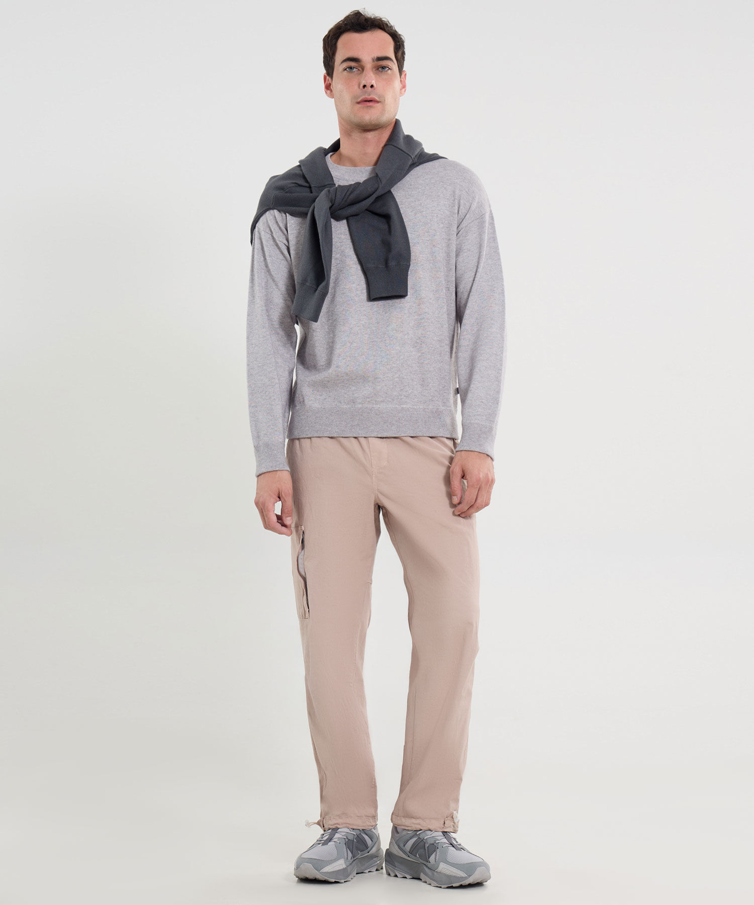 Saco Para Hombre Gris