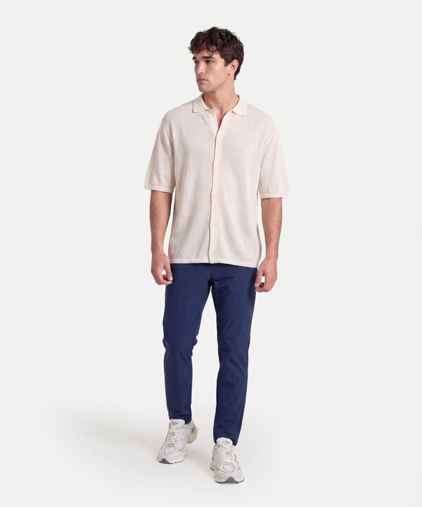 Pantalon Para Hombre Azul image number null