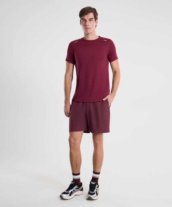 Bermuda Para Hombre Vino