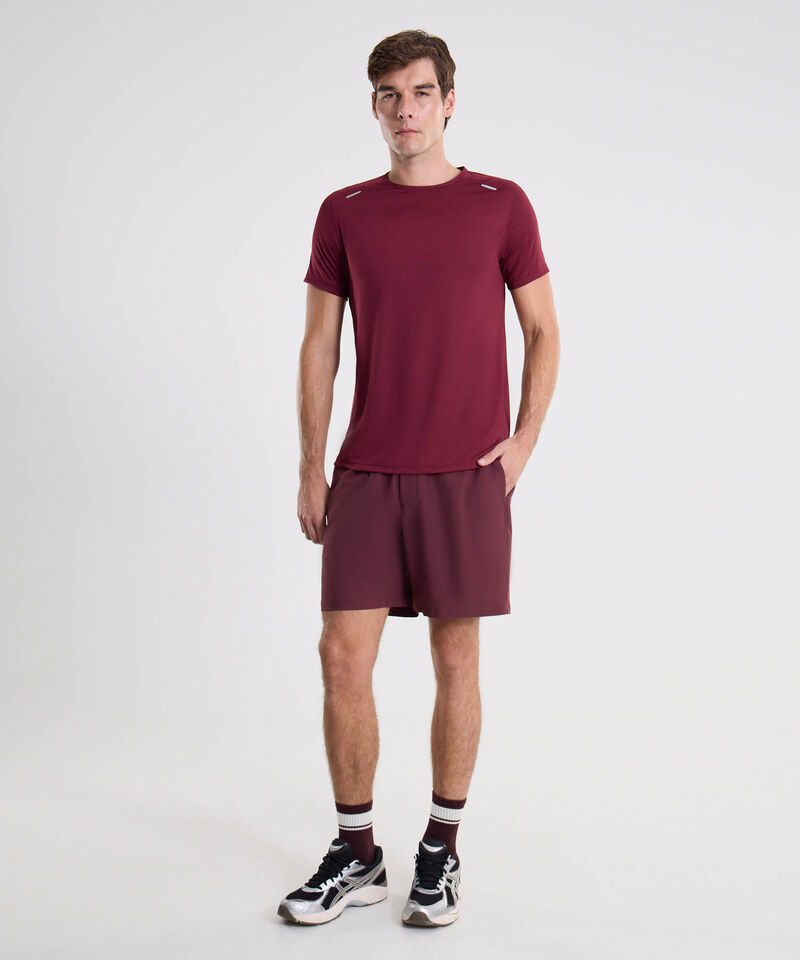 Bermuda Para Hombre Vino