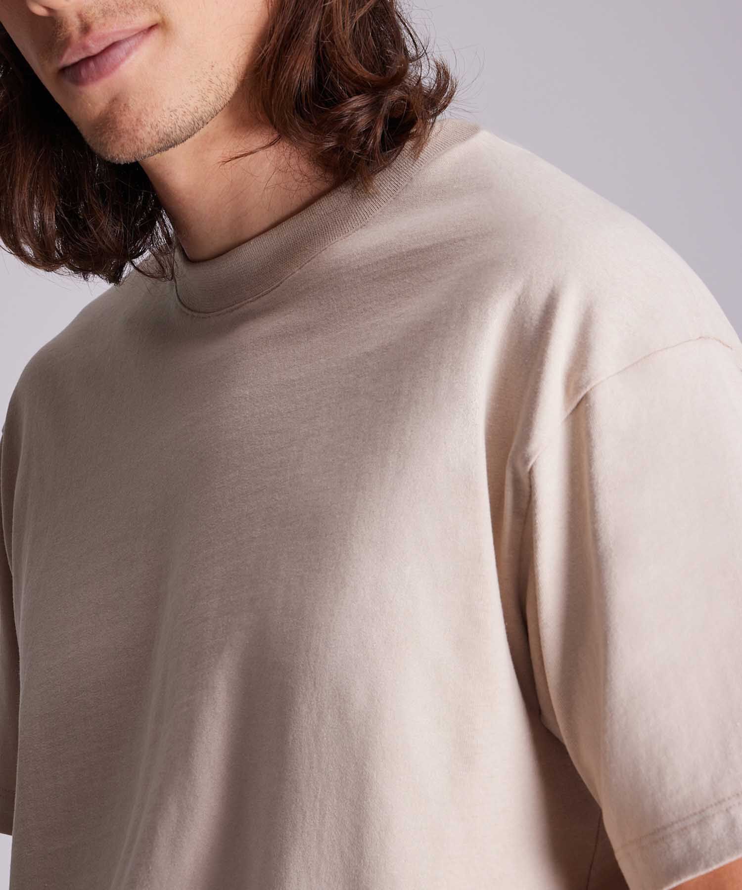 Camiseta Para Hombre Beige
