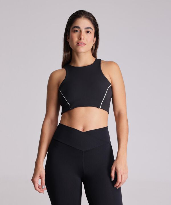 Top Para Mujer Negro image number null