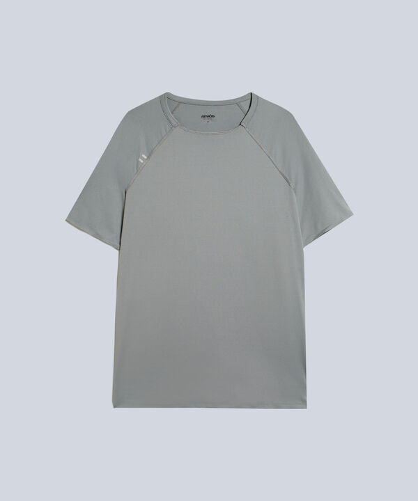 Camiseta Para Hombre Gris