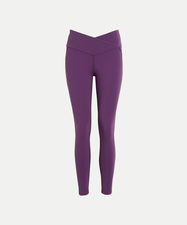 Leggins Para Mujer Morado image number null