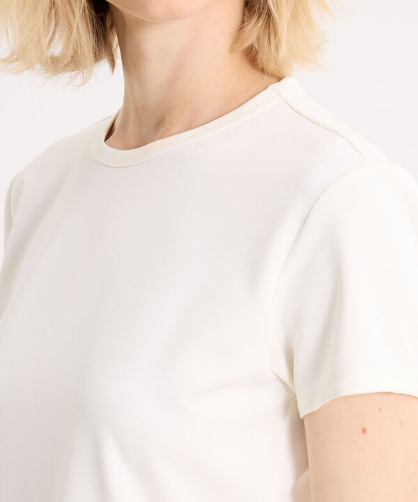 Camiseta Para Mujer Marfil image number null
