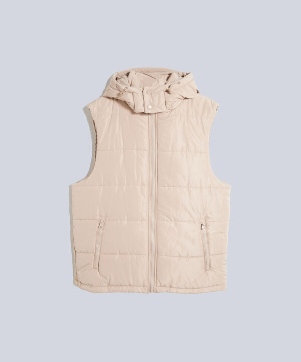 Chaleco Para Hombre Beige image number null
