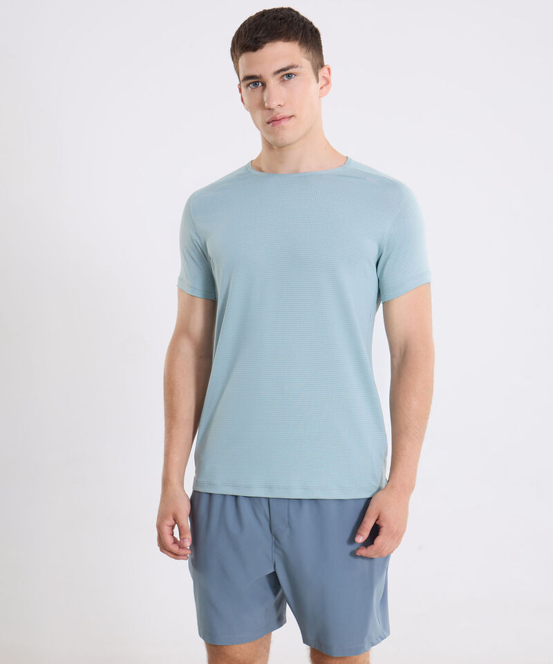 Camiseta Para Hombre VerdeClaro