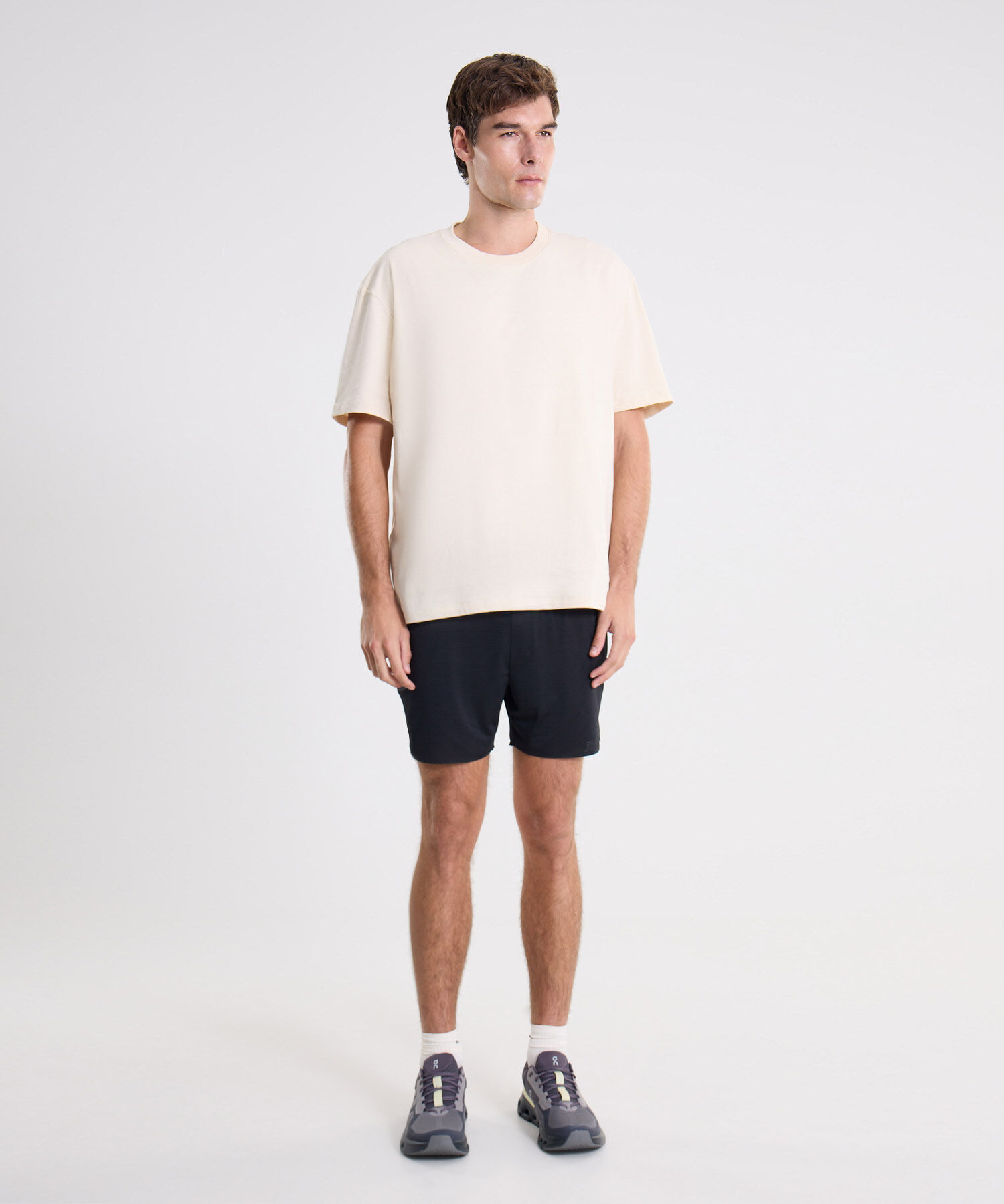 Bermuda Para Hombre Negro