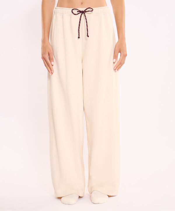 Pantalon Para Mujer Crema image number null