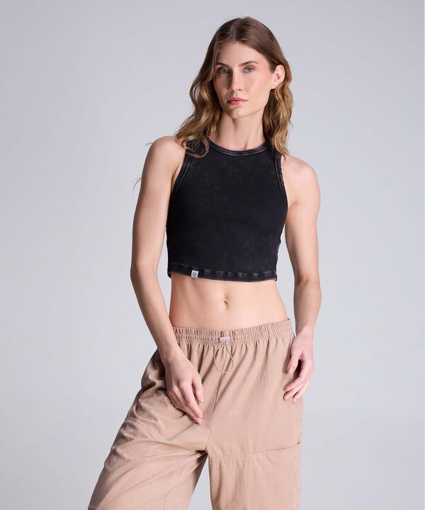 Camiseta Para Mujer Negro