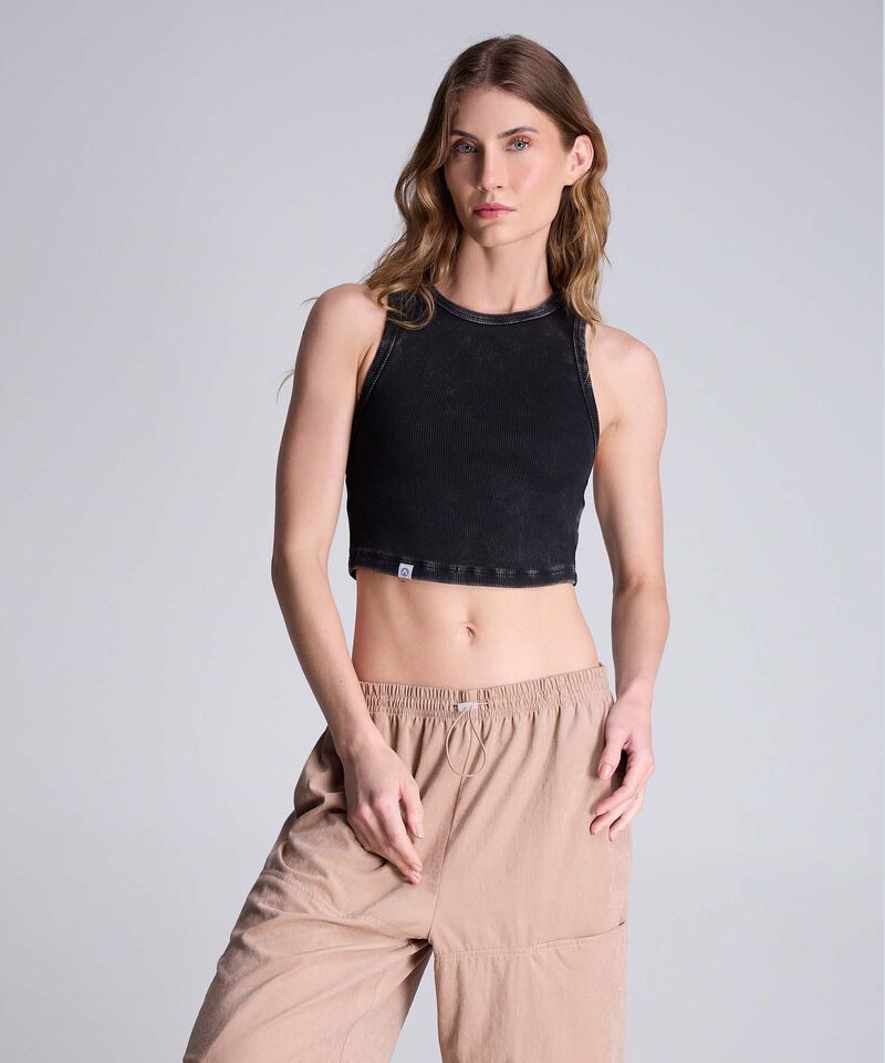 Camiseta Para Mujer Negro