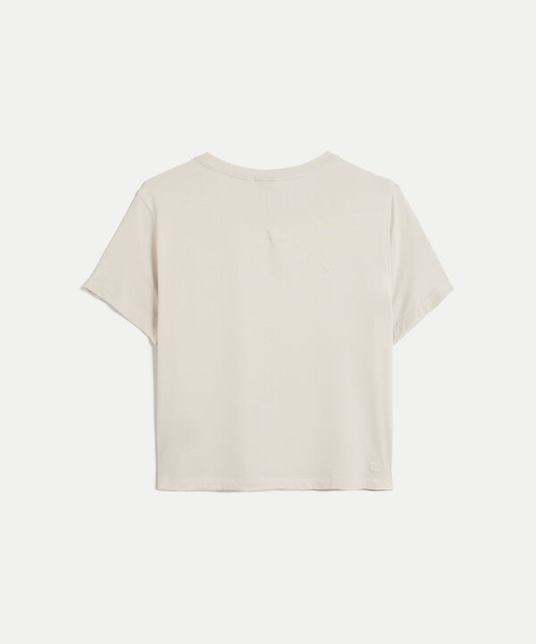 Camiseta Para Mujer GrisClaro image number null