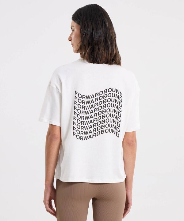 Camiseta Para Mujer Marfil