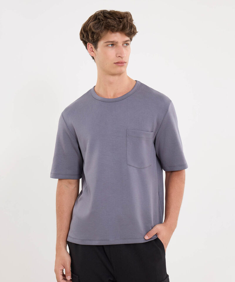 Camiseta Para Hombre Gris