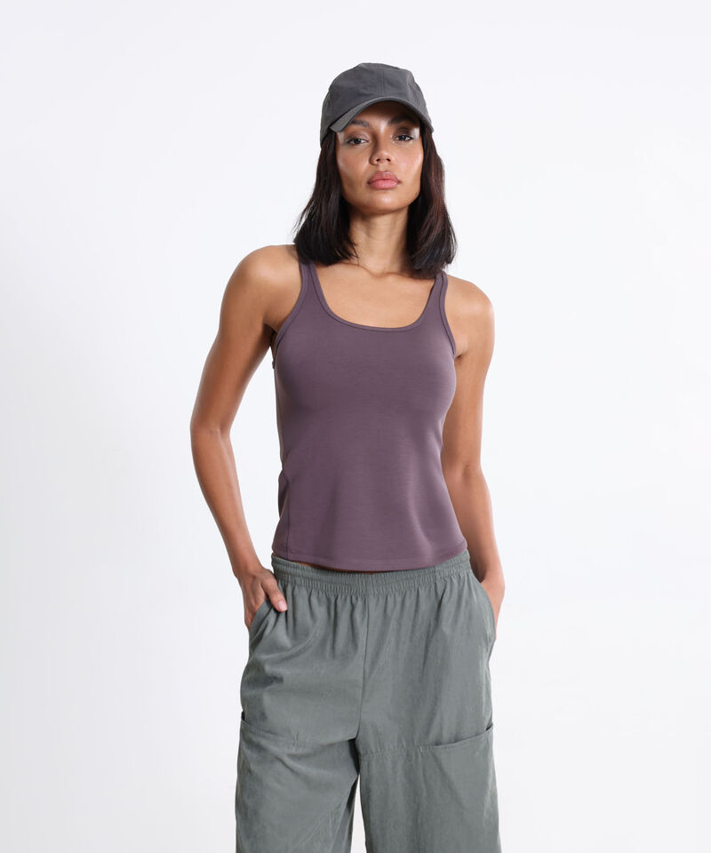 Camiseta Para Mujer Morado