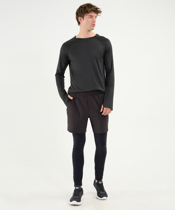 Licra Para Hombre Negro image number null