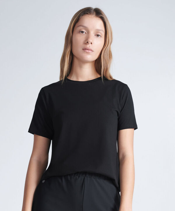 Camiseta Para Mujer Negro image number null