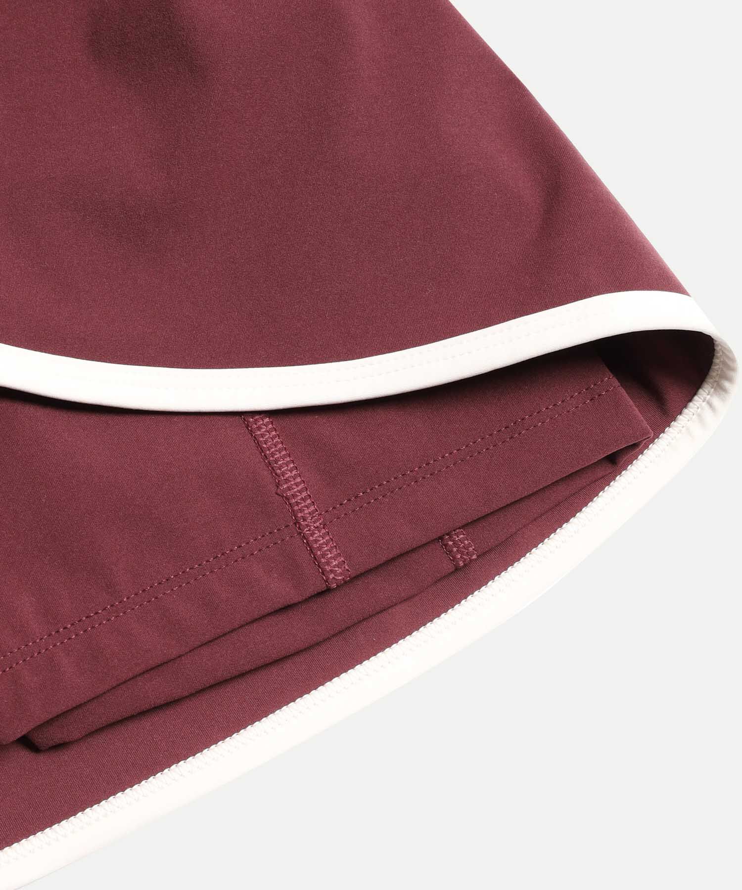 Falda Deportiva con Biker Aerius Skin, Vino