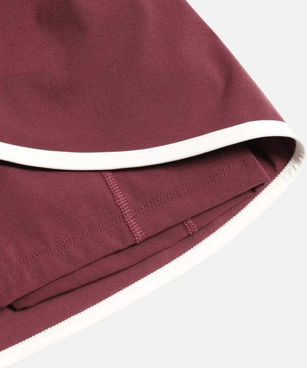 Falda Deportiva con Biker Aerius Skin, Vino